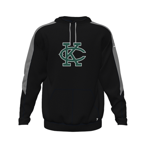 [CUS-DFW-HOOD-FLC-LSL-BLK-YXS-LOGO1] Hoodie (Youth XS, Black, Logo 1)