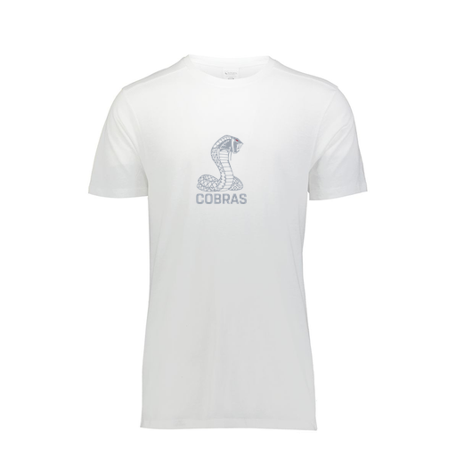 [FTSCUBWH-YS-LOGO3] Decker Youth Tri-Blend T-Shirt - Short Sleeve (Youth S, White, Logo 3)