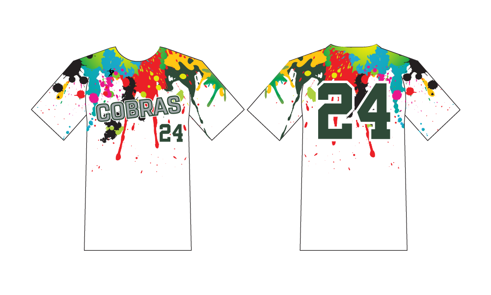 Keystone Cobras - Klabunde - Splatter Jersey